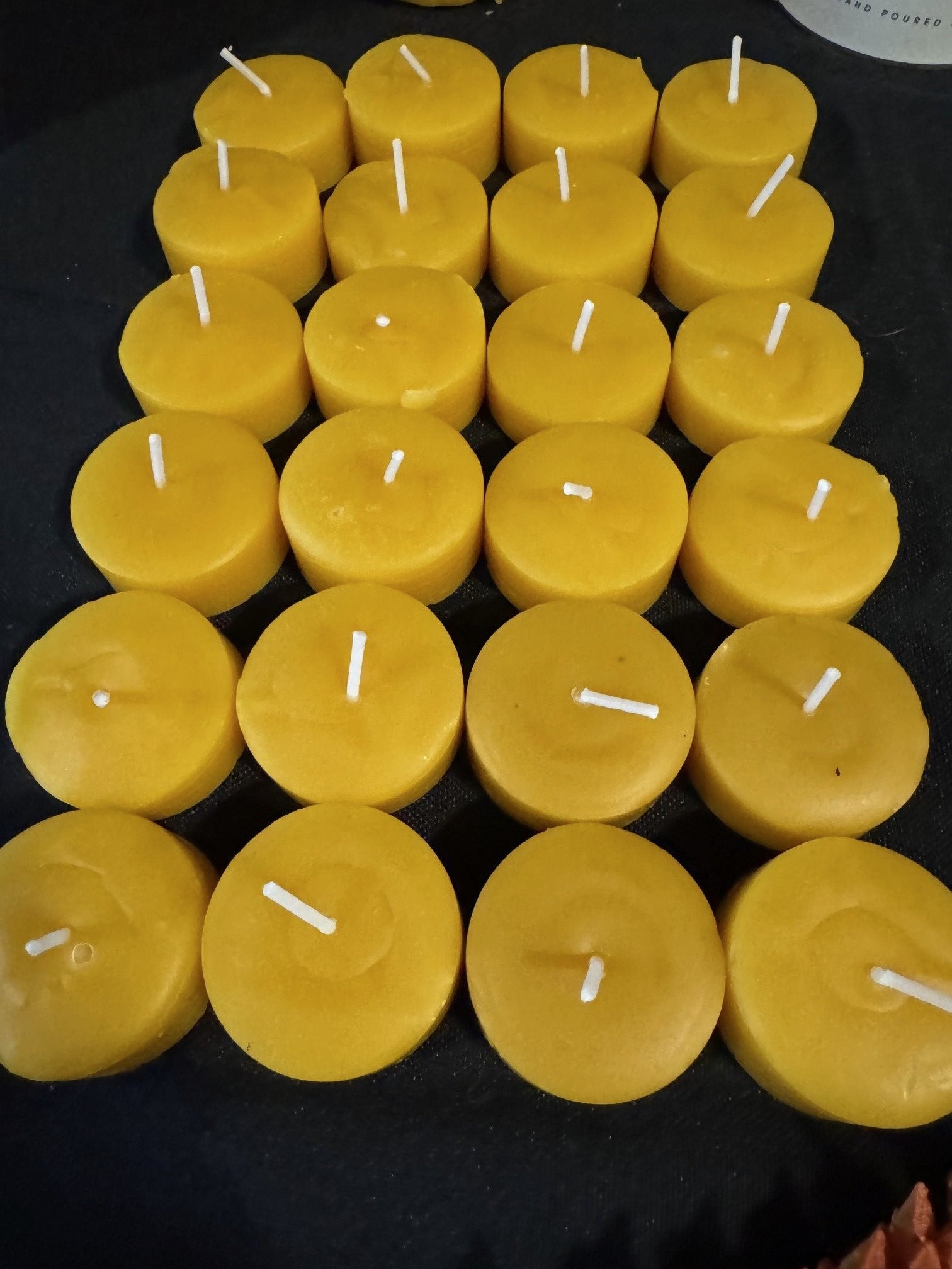 Beeswax Tea Candle